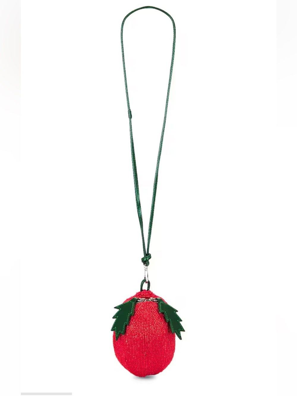 STAUD MINI BEADED TOMATO BAG NWT